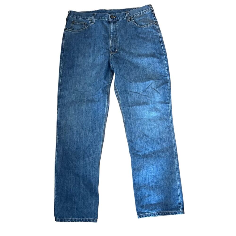 Carhartt Men's Jeans Relaxed Fit size 40x34 work wear denim